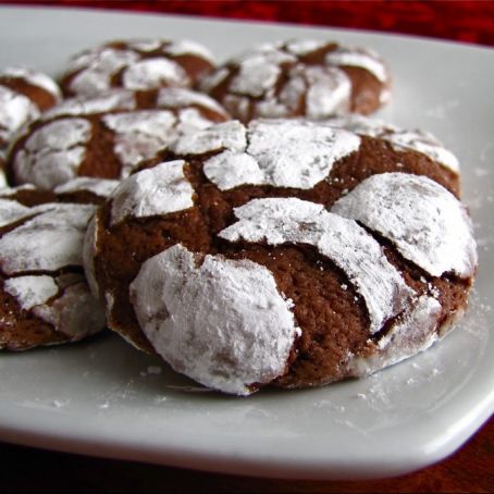 Chocolate Crinkle Cookies