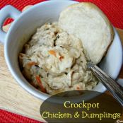 Crockpot Chicken & Dumplings