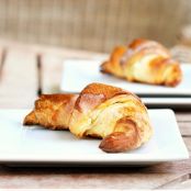 Egg Custard Croissants