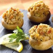 Classic Mini Stuffed Mushrooms