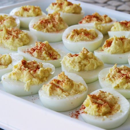 Deviled Eggs Divan