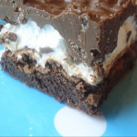 Marshmellow Krispy Brownies