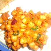 Channa masala (Garbanzo beans)