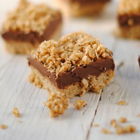 No Bake Chocolate Oat Bars