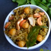 Coriander Channa Pulao