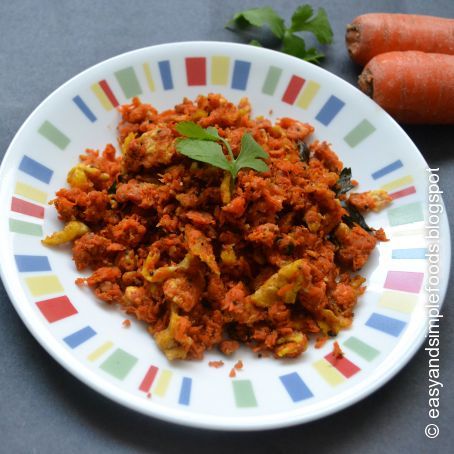 Carrot Egg Stir