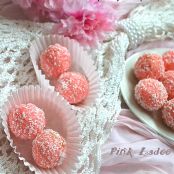 Pink Coconut Ladoo