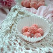 Pink Coconut Ladoo - Step 1