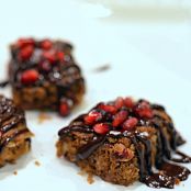 Bourbon Chocolate & Pomegranate Cake YummmeeZ