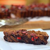 Bourbon Chocolate & Pomegranate Cake YummmeeZ - Step 2