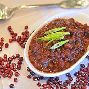 spiced & seasoned adzuki beans - Step 2