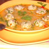 Ciorba de Perisoare - Meatball soup