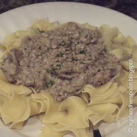 Hamburger Stroganoff