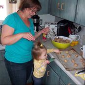 Chocolate Bar Oatmeal Cookies - Step 1