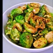 Blistering Brussels Sprouts