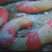 Candy Cane Cookies