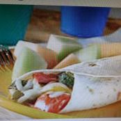 Roasted Vegetable Wrapped Sandwich