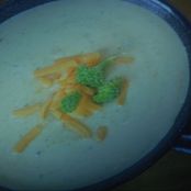 CHEESY BROCCOLI SOUP