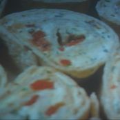 ROASTED RED PEPPER PINWHEELS