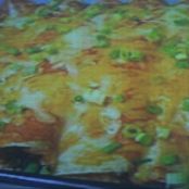 CHEESE AND ONION ENCHILADAS