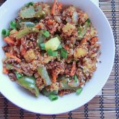 Fried Pineapple Quinoa