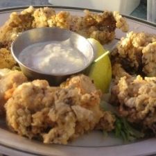 Golden Fried Oysters