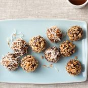 No Bake Chewy Truffle Cookies