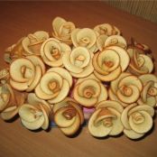 Rose petal cookies
