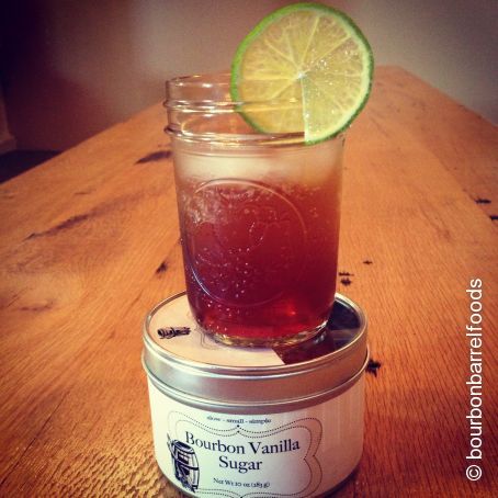 Bourbon Vanilla Sugar Ginger Ale