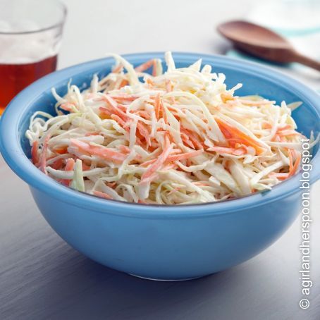 Creamy Cole Slaw- adapted from Bobby Flay’s recipe
