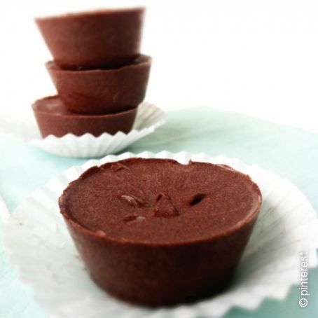 Homemade Icy Square Chocolates