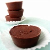 Homemade Icy Square Chocolates