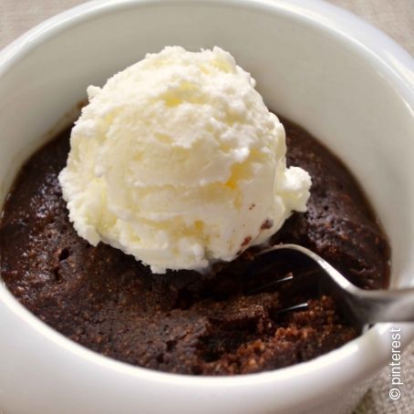 Microwave Brownie in a Mug