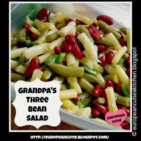 Grandpa's Three Bean Salad
