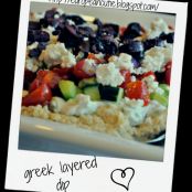 greek layered dip