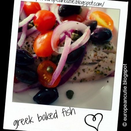 greek baked fish