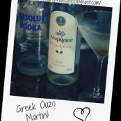 Greek Ouzo Martini