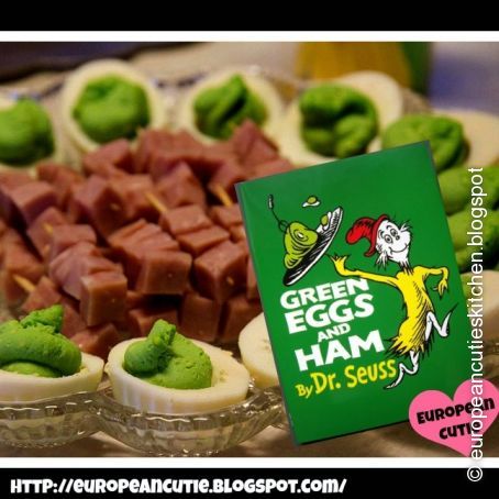 Deviled Green Eggs and Ham