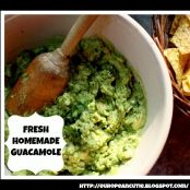 Fresh Homemade Guacamole