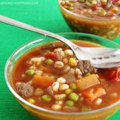 Vegetable Beef Barley Soup