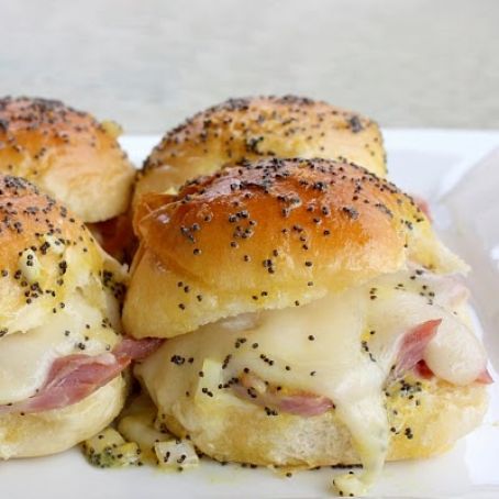 Ham and Swiss Sliders