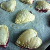 Chocolate and Raspberry Puff Pastries