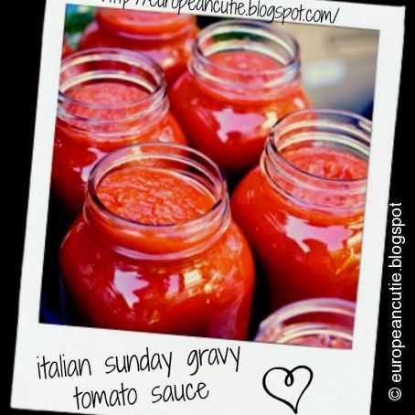 italian sunday gravy tomato sauce