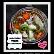 Homemade Italian Giardiniera