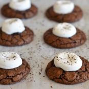 Hot Cocoa Cookies with Marshmallows