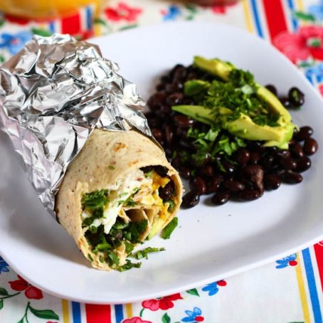 Huevos Rancheros Burritos
