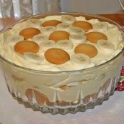 No bake banana pudding