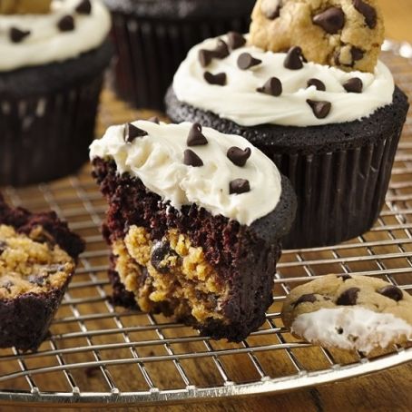 Cookie Dough Cupcakes