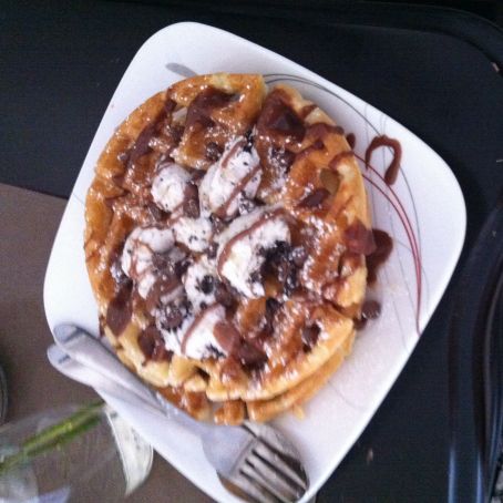 Belgian style waffles