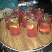 Raspberry Love Potion Mojito